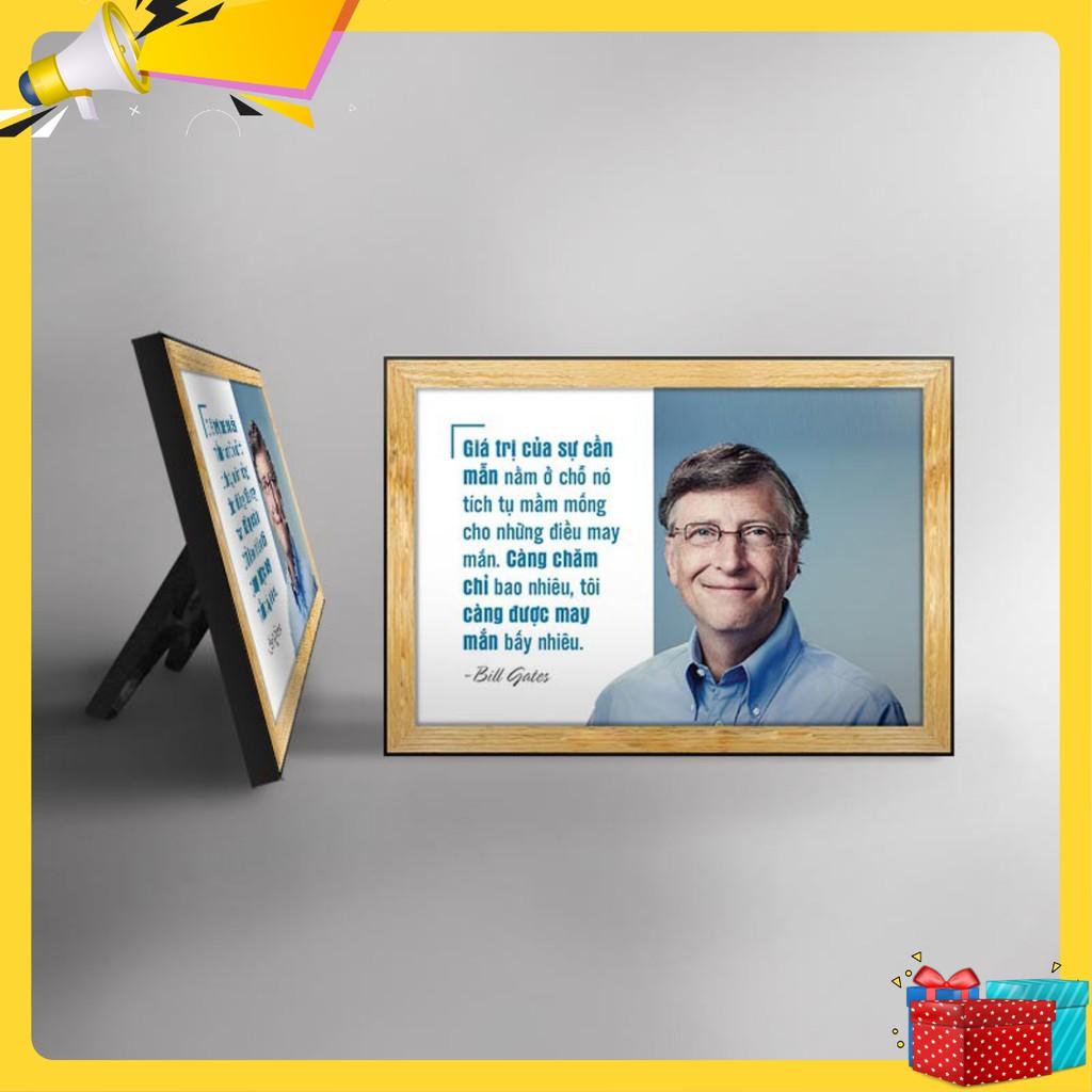 Tranh trích dẫn Bill Gates WB127