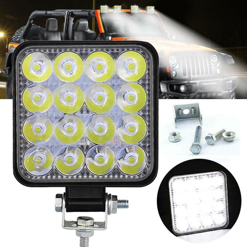 Đèn LED Hỗ Trợ Chiếu Sáng 48W 12V 24V Dành Cho Ô Tô / Xe Tải SUV 4WD