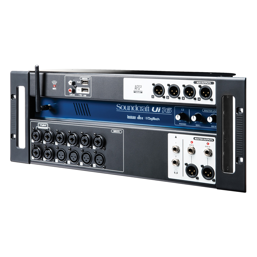 Bộ Trộn Âm Thanh Soundcraft UI16 Digital - Hàng Chính Hãng