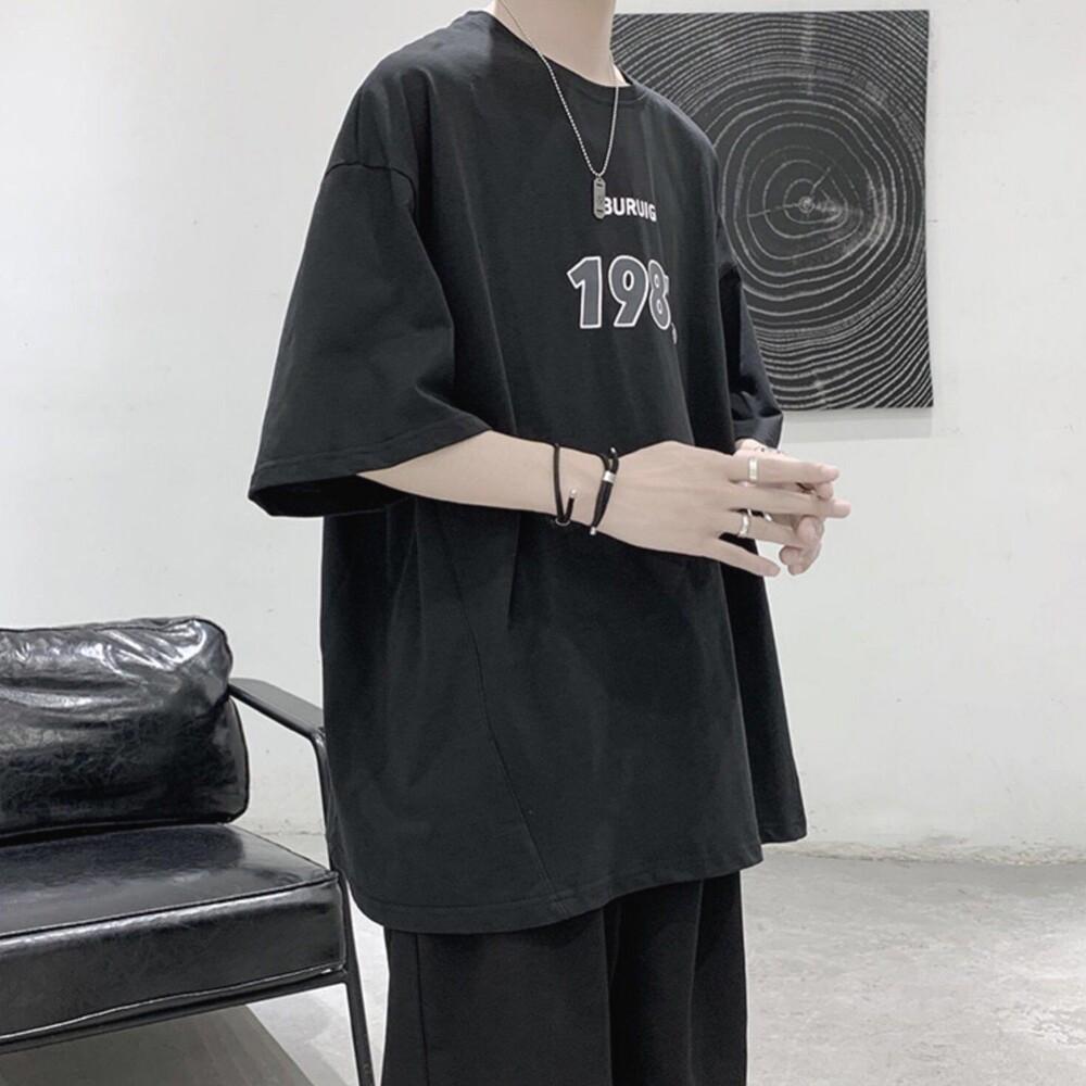 Áo phông Oversize 1987, JACKLANE, Áo cộc tay Unisex Jack Lane