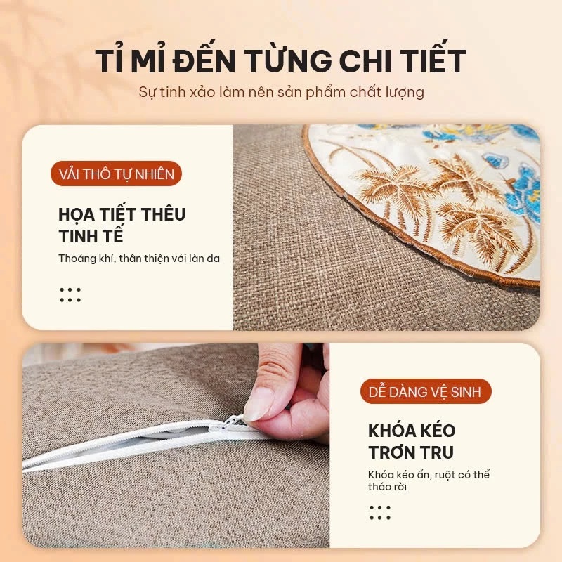 Thảm Ngải Cứu GDV, Đệm Sưởi Điện Ngải Cứu Đông Y Thảo Dược, Hỗ Trợ Giảm Đau Mỏi Vai Gáy - Hàng Chính Hãng