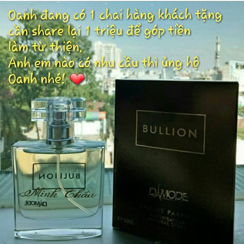 Nước hoa cao cấp độc quyền Damode Bullion 50ml dành cho nam