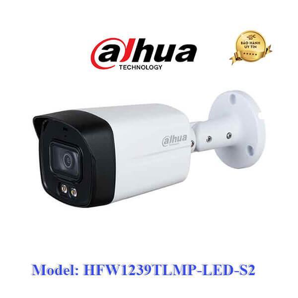 Camera HDCVI 2MP Full Color DAHUA DH-HAC-HFW1239TLMP-LED-S2 - HÀNG CHÍNH HÃNG