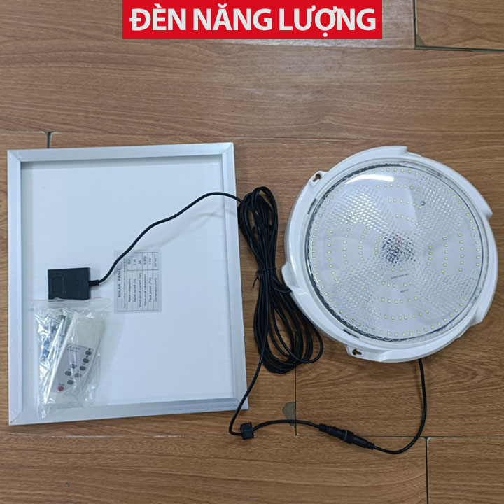Đèn Năng Lượng Mặt Trời Ốp Trần 300W