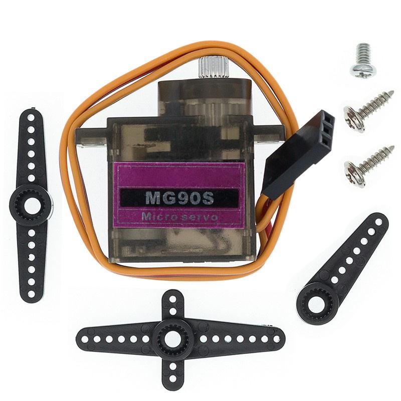 Động Cơ RC Servo MG90S 360° - Nhông Full Kim Loại # linh kiện điện tử