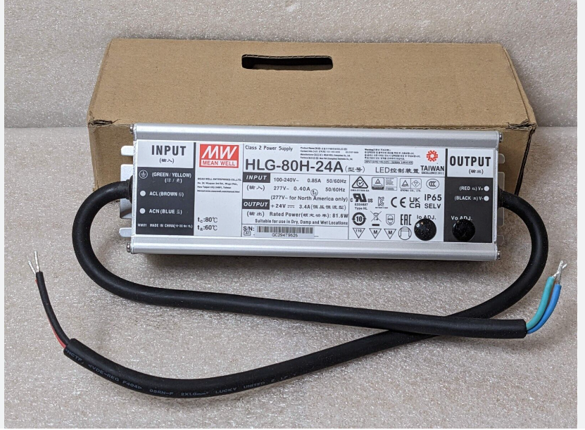 Nguồn Meanwell HLG-80H-24A Hàng nhập khẩu