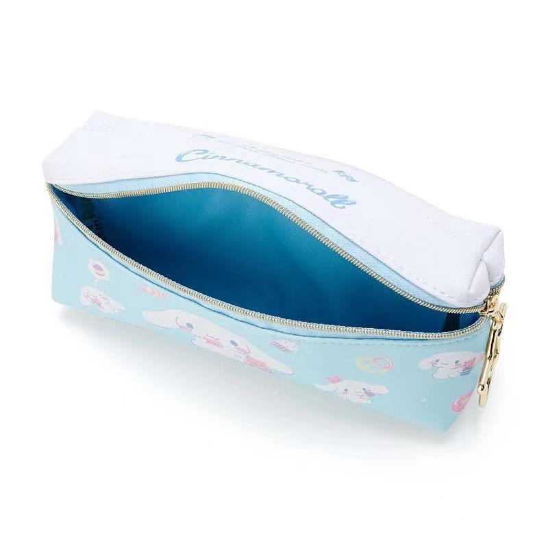 Hoạt Hình Dễ Thương Hello Kitty Bút Túi 2 Mặt Dây Kéo Di Động Văn Phòng Phẩm Túi Lưu Trữ Học Sinh Bé Trai Gái Kid Túi Đựng 20*5*9Cm