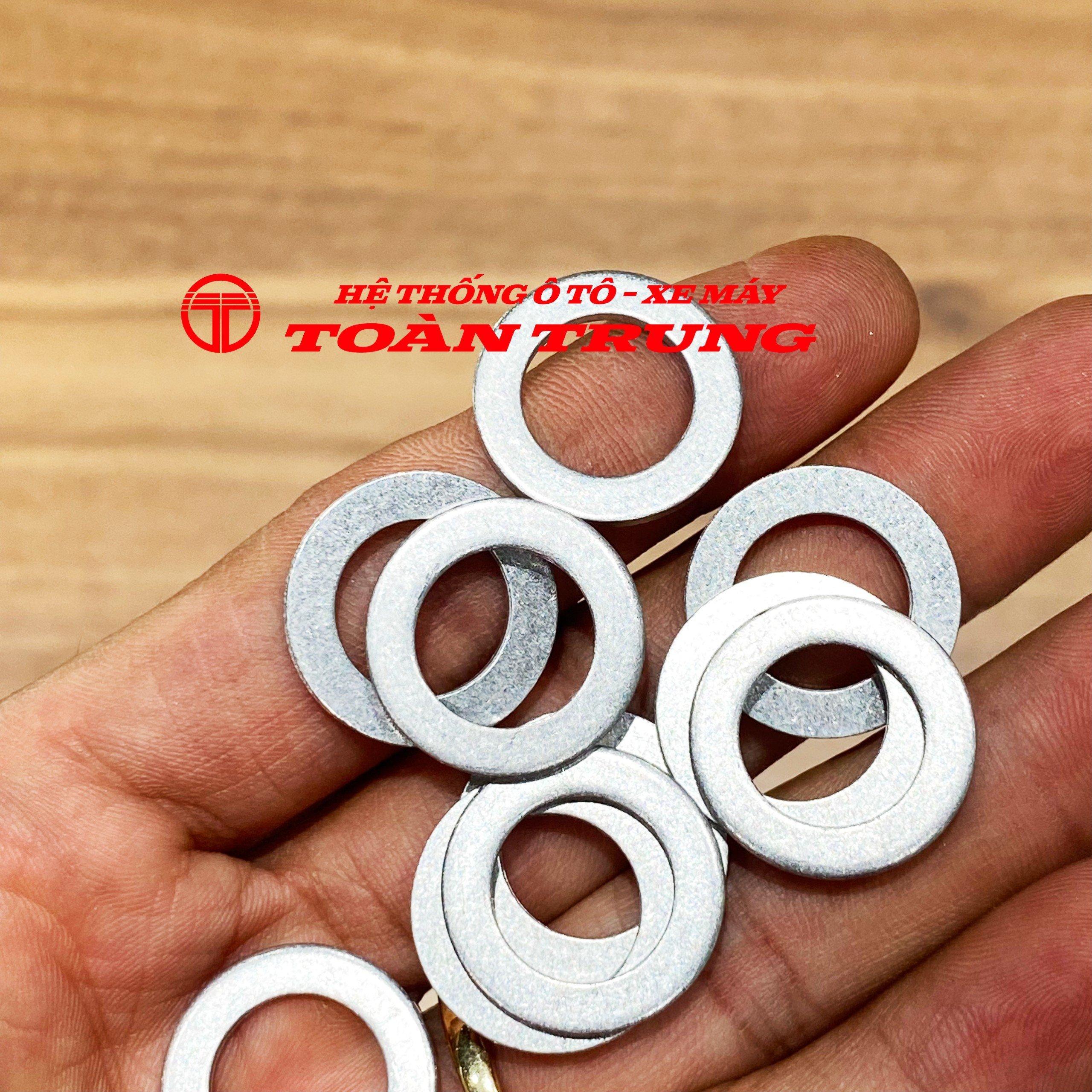 Đệm nhôm ốc xả dầu xe số 12,5x20mm chính hãƞg Honda (1 CÁI)
