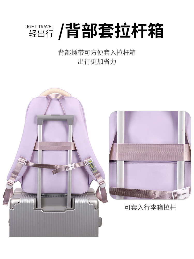 Balo thời trang phong cách Hàn Quốc dày dặn chống thấm nước dùng cho đi học, đi chơi - BEE GEE – BLTT9059A