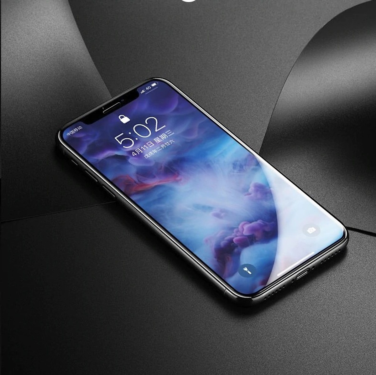 Miếng dán kính cường lực cho iPhone 11 (6.1 inch) hiệu ANANK Nhật Bản (Full 3D, 0.2mm, phủ nano, chống tia cực tím, Mặt kính AGGC) - Hàng nhập khẩu