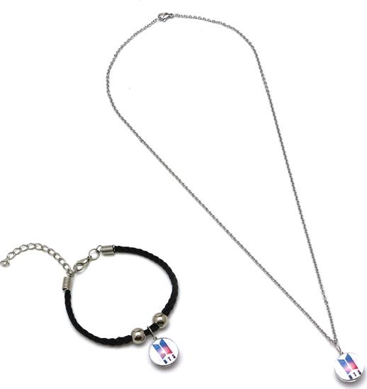 Set dây chuyền và vòng tay BTS - JHS0016