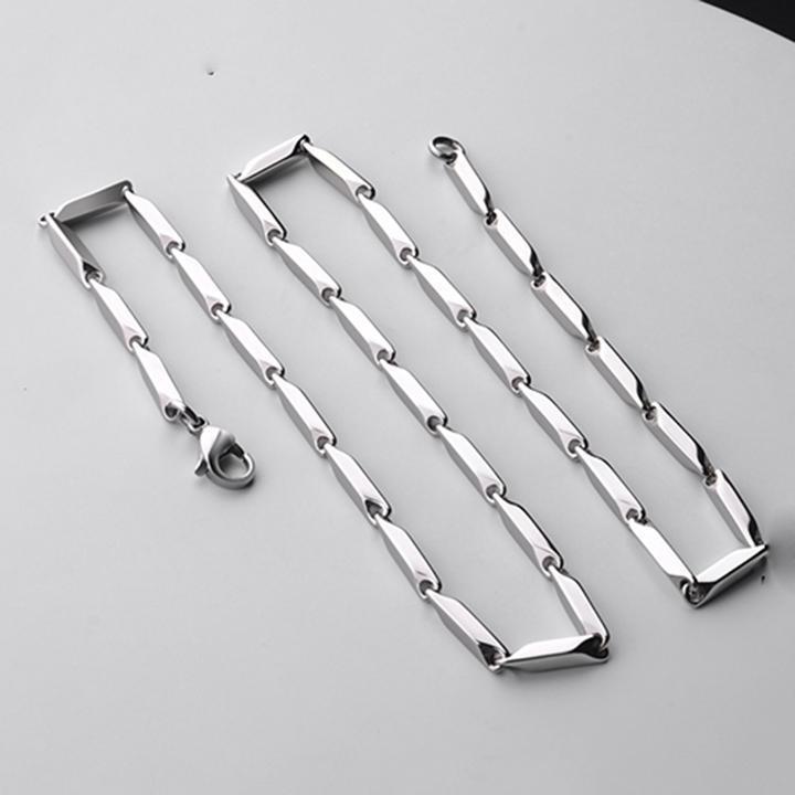 Dây chuyền cao cấp đẹp nam titan sang trọng inox thép không gỉ hỏa tiển trơn trangsucpt 4mm PTDCNA14
