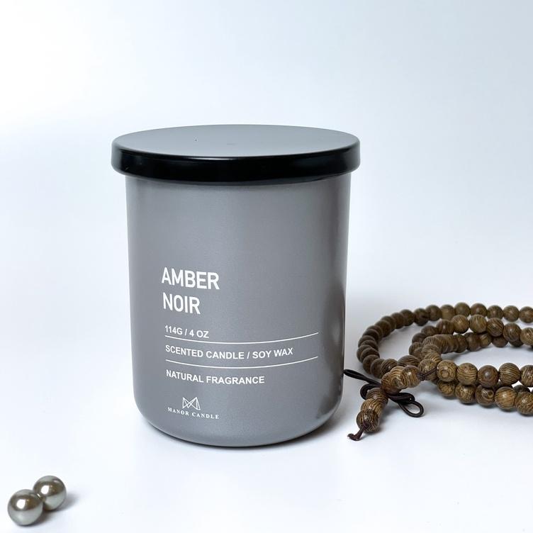 Nến thơm Amber Noir Manor Candle, size 4 oz 114g
