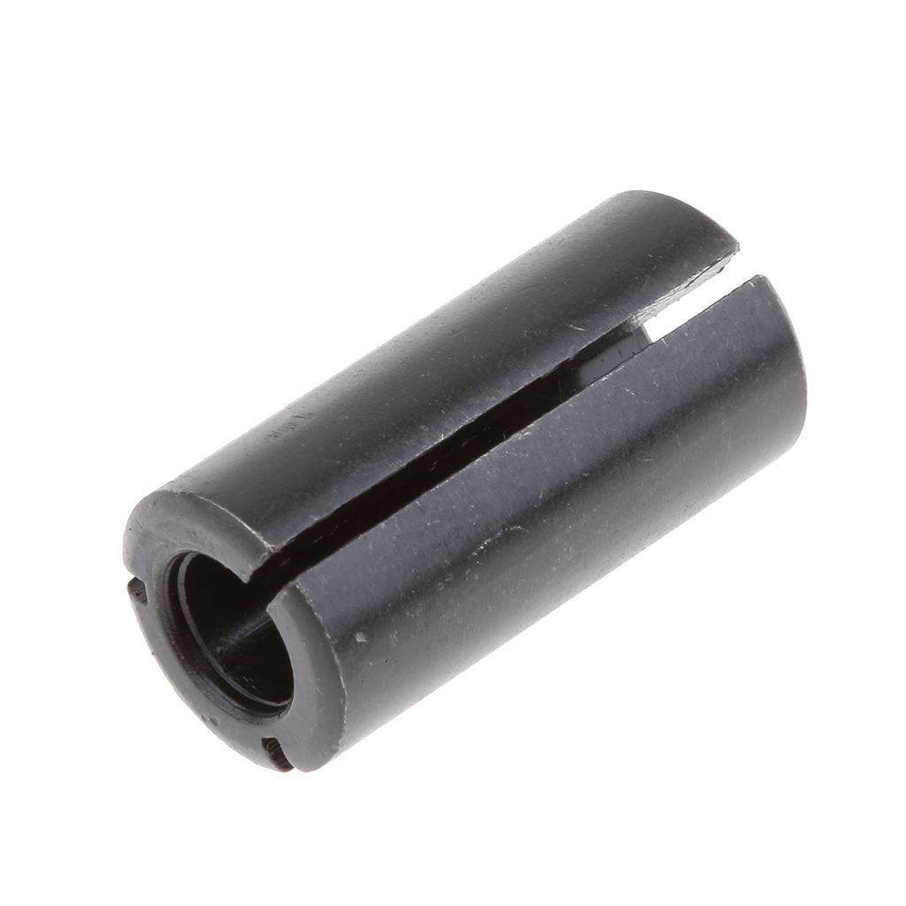 Carbide Collet Chuck 8mm + 6.35mm to 12.7mm Driver Adapter for Wood Router Bit