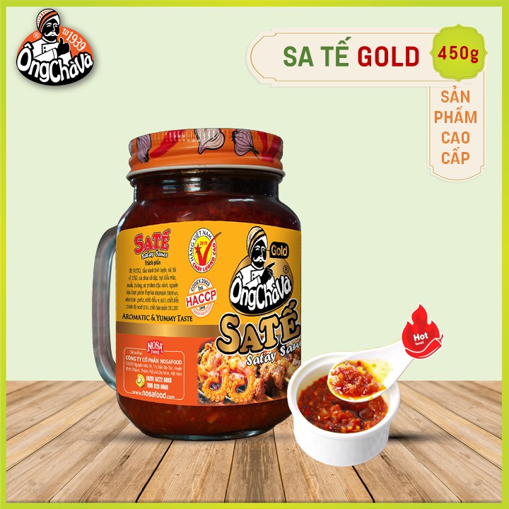 Sa tế Ông Chà Và Gold 450 gr (Satay sauce) - Cay hơn