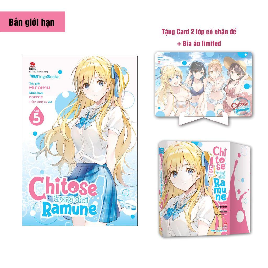 Sách Chitose Trong Chai Ramune - Tập 5 - Bản phổ thông và giới hạn - Light Novel - Wingsbooks - NXB Kim Đồng