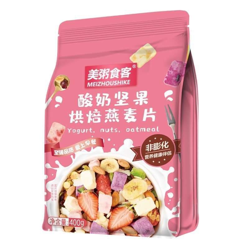 Ngũ cốc sữa chua trái cây và hạt dinh dưỡng ( 400gram )