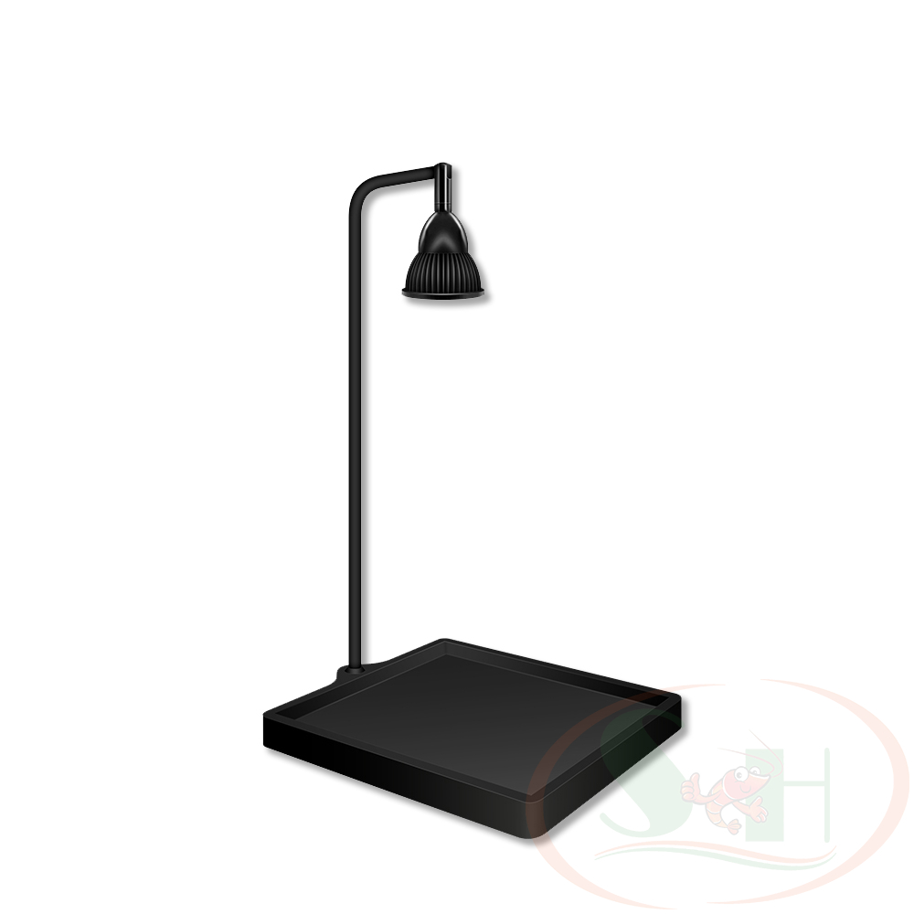 Bộ đèn led rọi Yikeda đế nhựa tiểu cảnh bán cạn để bàn thủy sinh cá tép cảnh