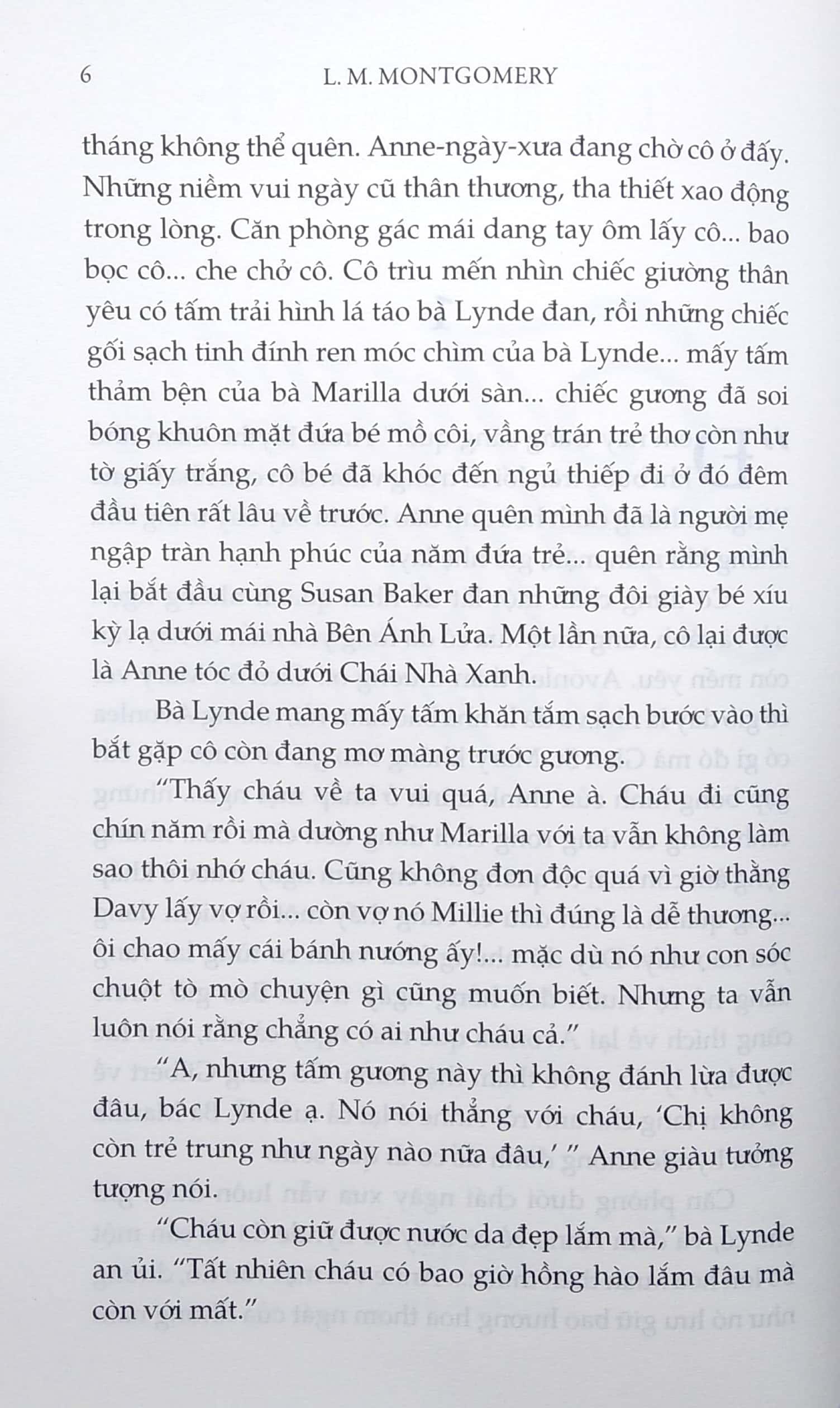 Sách Anne Dưới Mái Nhà Bên Ánh Lửa (Tái Bản)