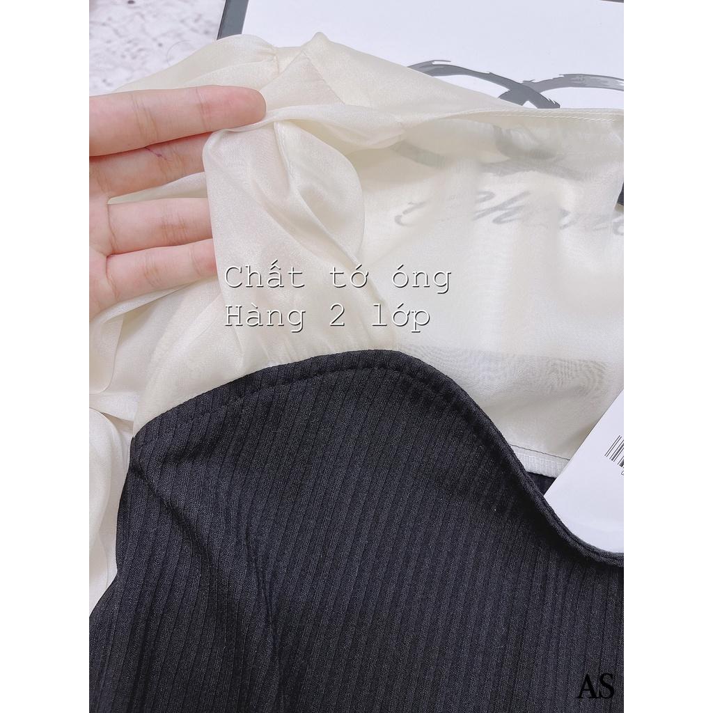 ÁO LEN TĂM PHỐI TƠ ÓNG CHO NỮ