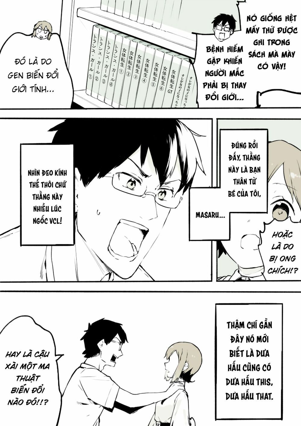 mình không thể ngừng crossdress được... chapter 1 5