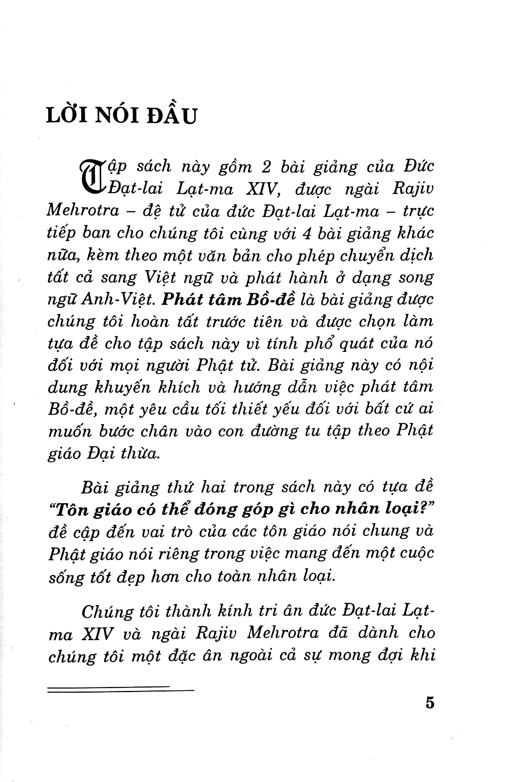 Phát Tâm Bồ Đề