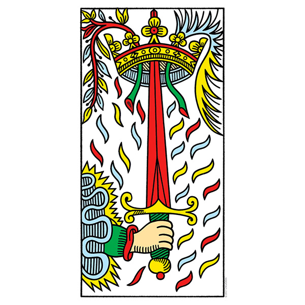 [Size Gốc] Bộ bài CBD Tarot De Marseille