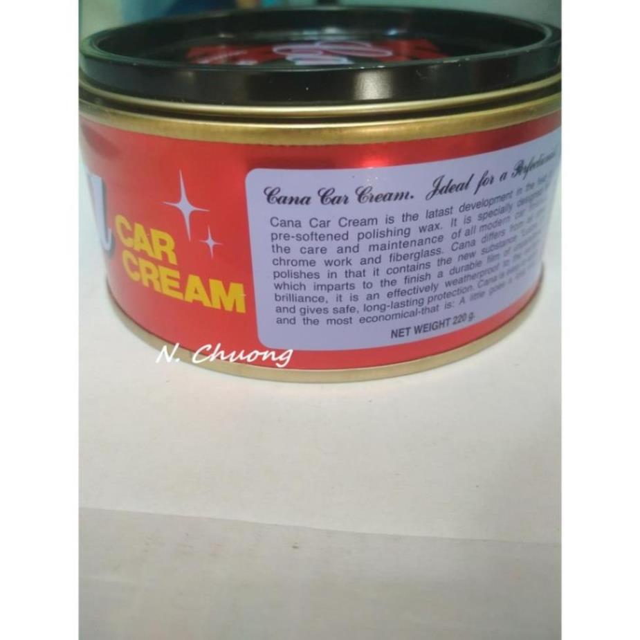 Cana đánh bóng làm mờ vết xước (100g vs 220g) - CANA CAR CREAM