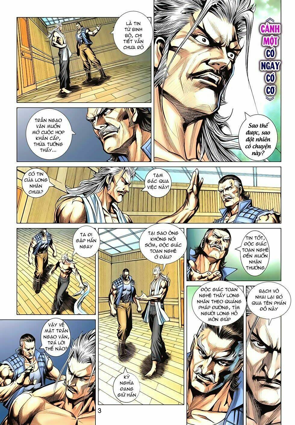 tân tác long hổ môn chapter 587 3