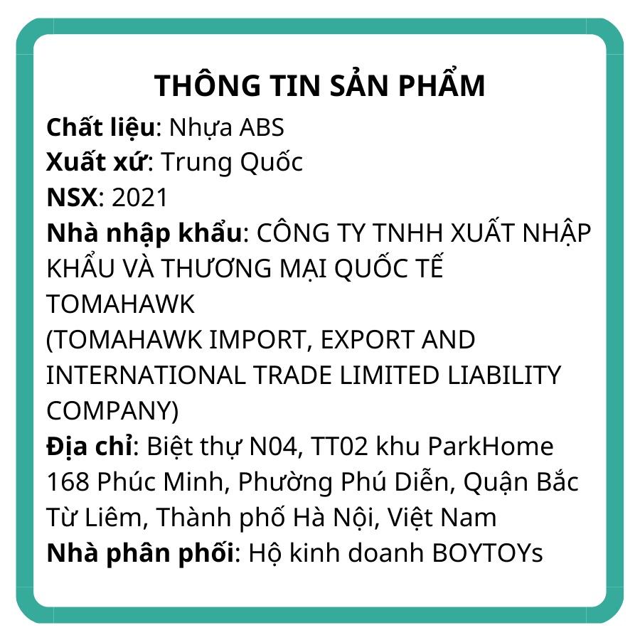 Hộp đồ chơi xe Container 3 tầng vận chuyển 8 xe cho bé thỏa sức vui chơi