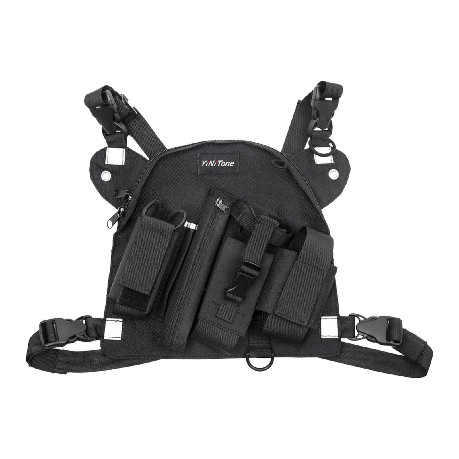 Talkies Radio Chest Harness Radio Chest Harness Bag for Hiking Adults