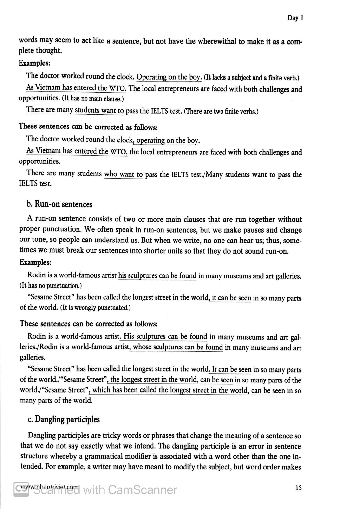 15 Days' Practice For IELTS Writing (Tái Bản)