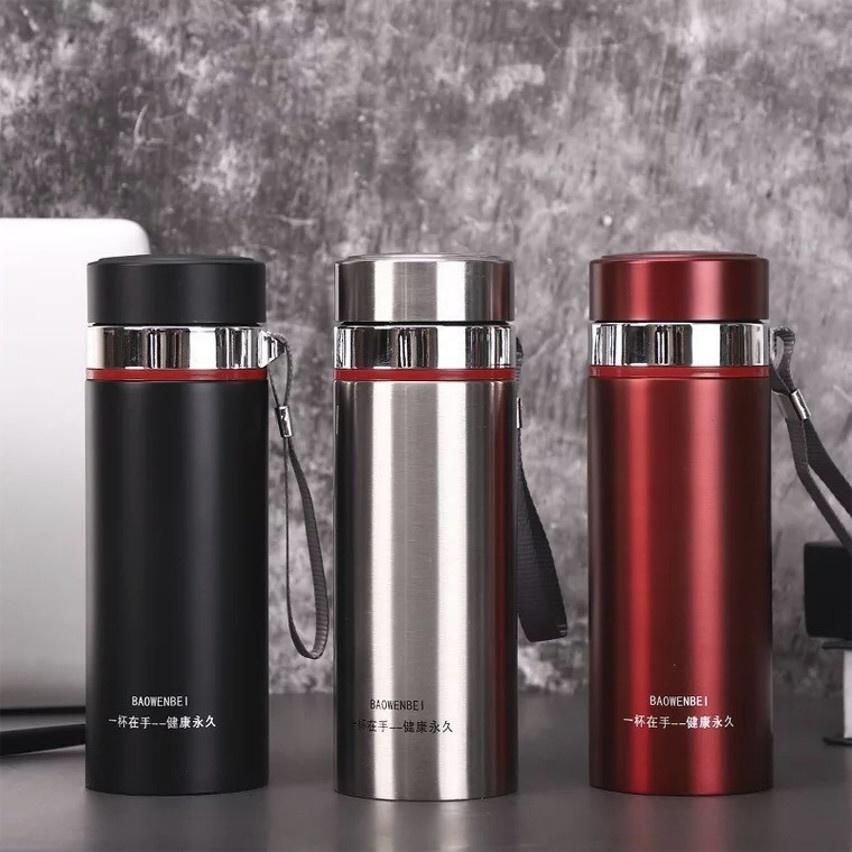 Bình giữ nhiệt inox xịn xò 1000ml có nắp lọc trà