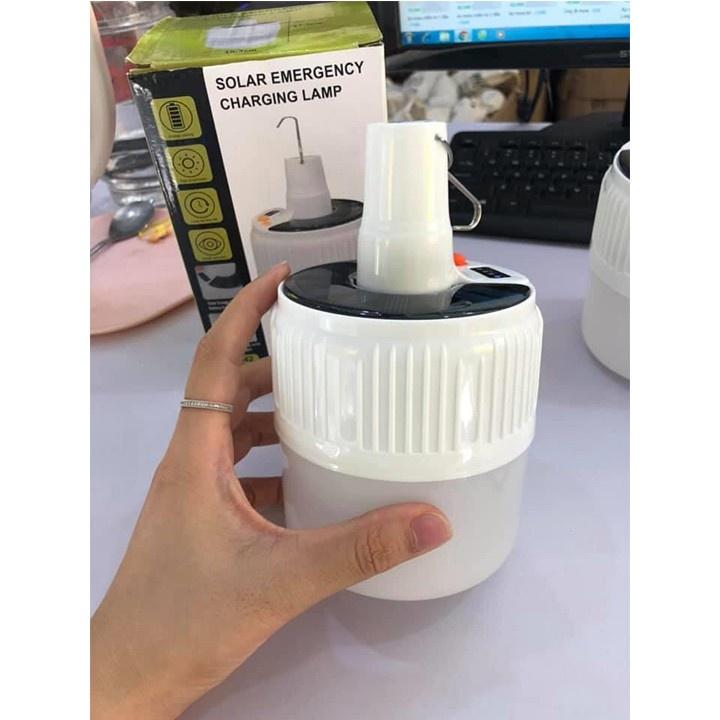 Bóng đèn tích điện 100w có móc treo kèm củ sạc