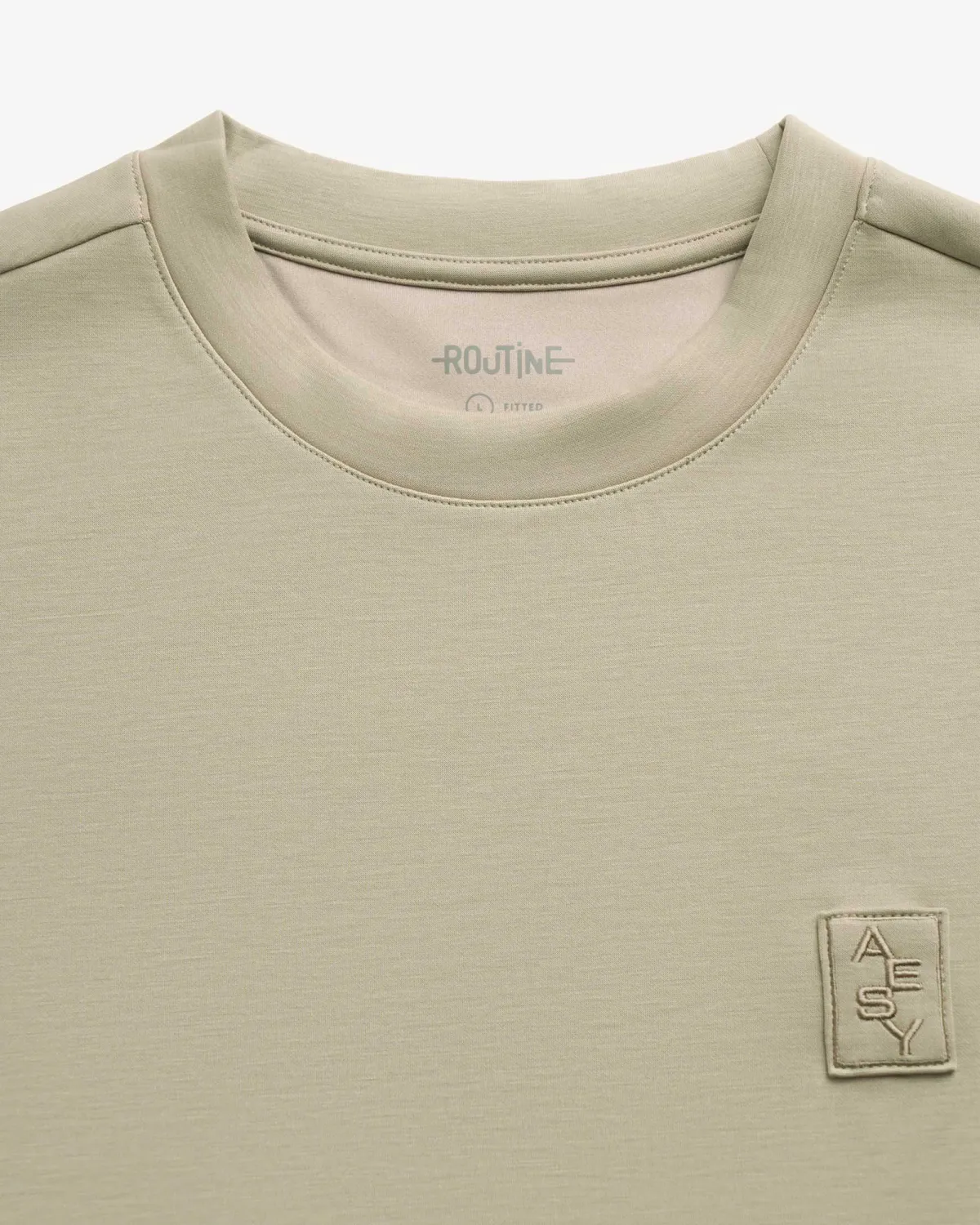 Áo thun tay ngắn nam patch ngực Form Fitted - ROUTINE 10F25TSS003