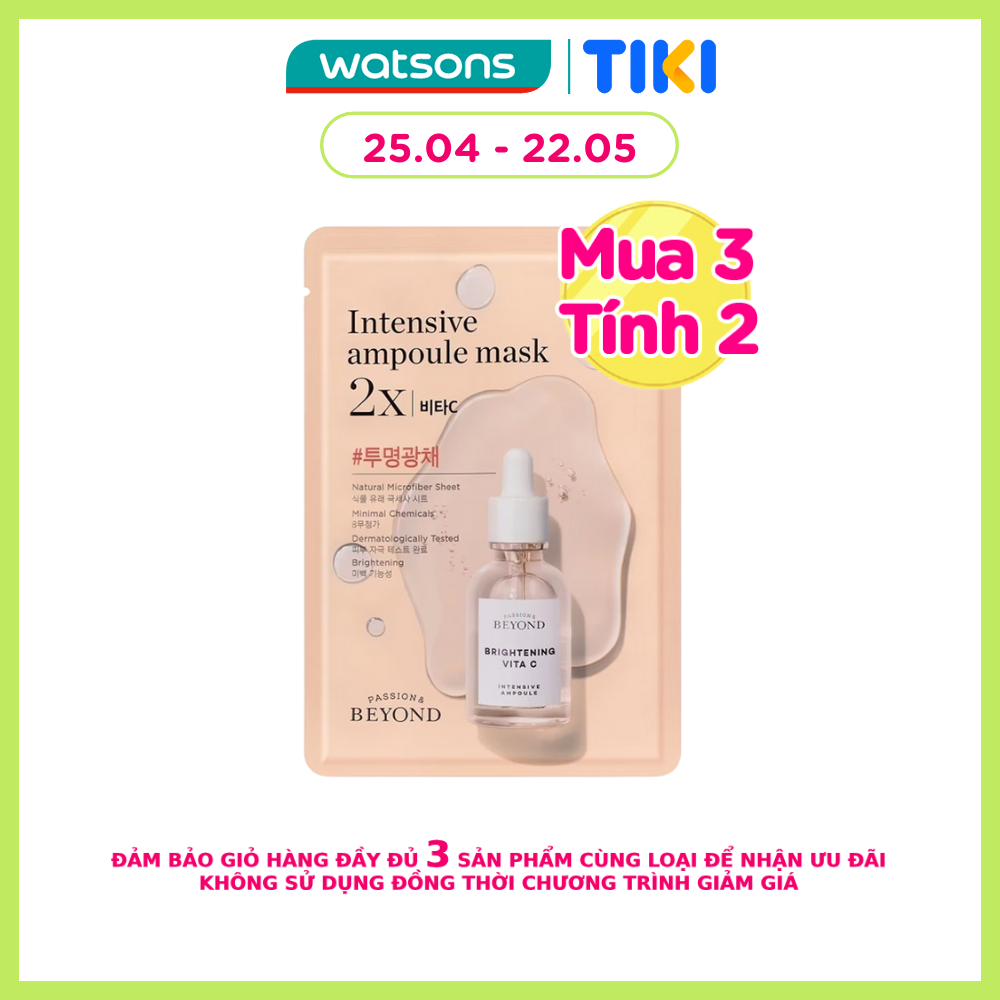 Mặt Nạ Beyond Intensive Ampoule Mask 2X Vita C 25ml