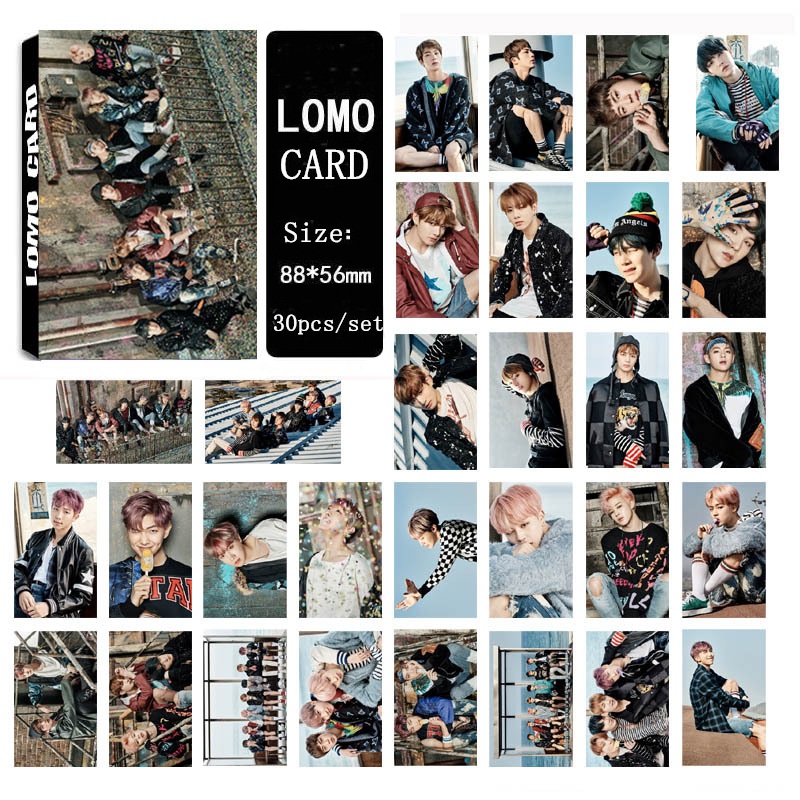 Bộ Lomo card BTS &quot;You never walk