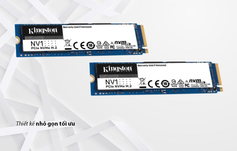 Ổ cứng SSD Kingston 1TB  NVMe M.2 2280 PCIe - Hàng chính hãng Viết Sơn phân phối