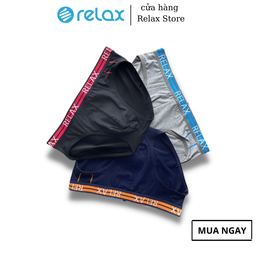 quần lót nam relax cotton cao cấp chính hãng, quần sịp nam relax underwear rltk62