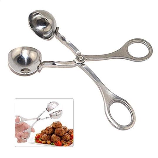 Dụng Cụ Kẹp Thịt Viên, Chả Viên Inox - Loại Tốt