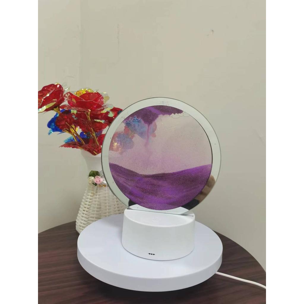 Tranh cát chuyển động 3D Kết hợp đèn led chiếu sáng xung quanh , làm quà tặng , trang trí nhà cửa phong thủy.