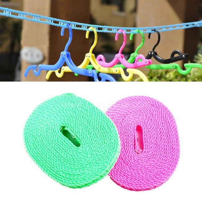 Dây Phơi Quần Áo DPQ Chống Xô Móc Giúp Cố Định Quần Áo Khi Phơi