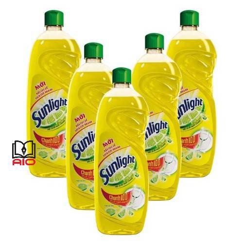 Nước rửa chén sunlight 750ml- chanh