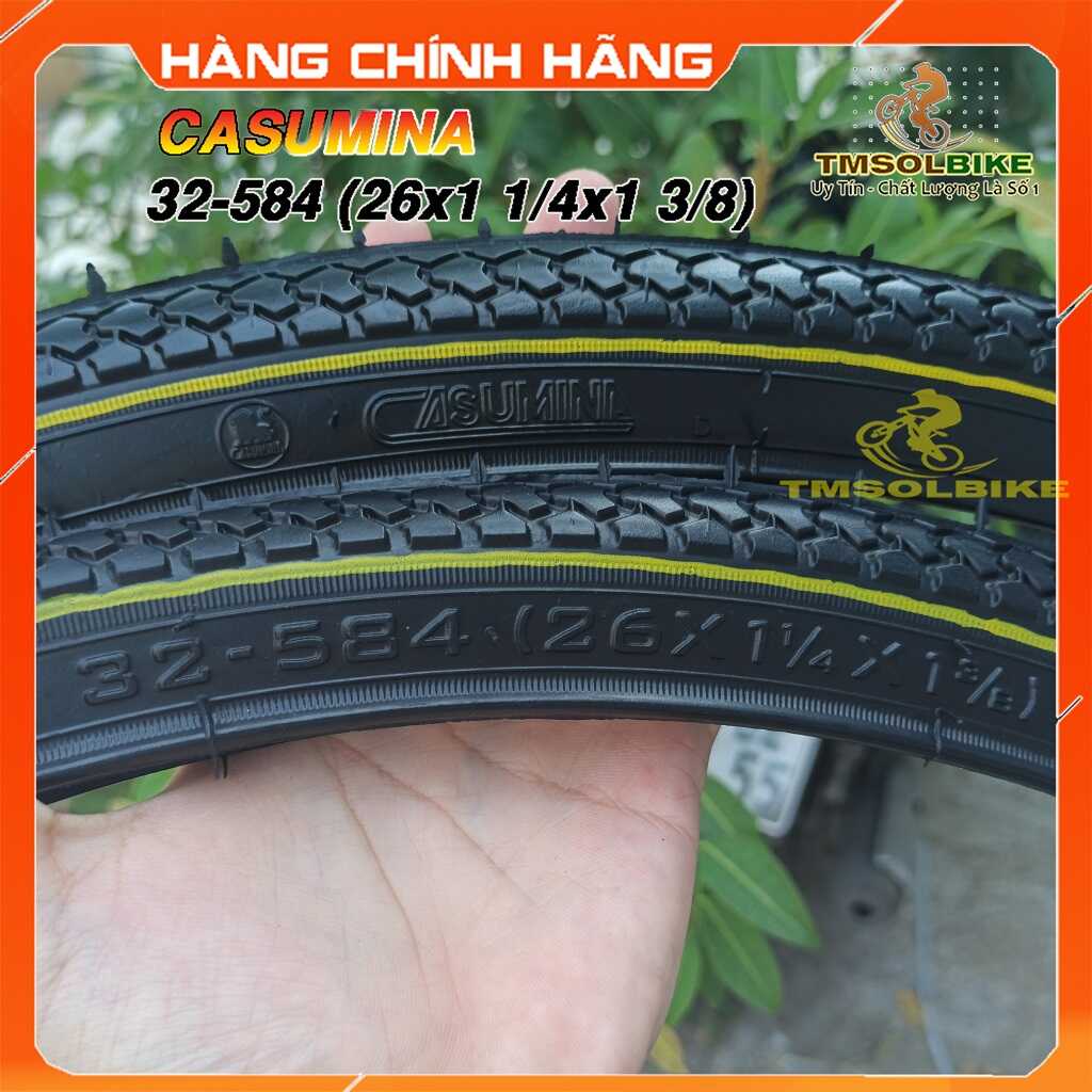 Vỏ Lốp Xe Đạp 26x1 1/4 x 1 3/8 CASUMINA