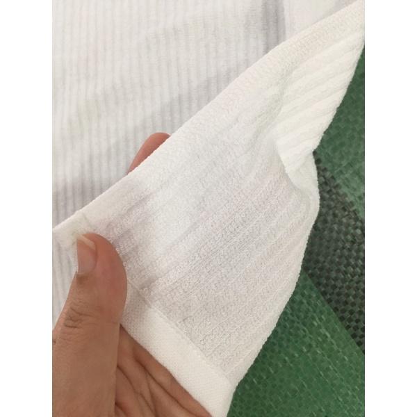 Khăn Mặt / Khăn Gội khách sạn 100% cotton xuất khẩu Phong Phú - 35x85cm