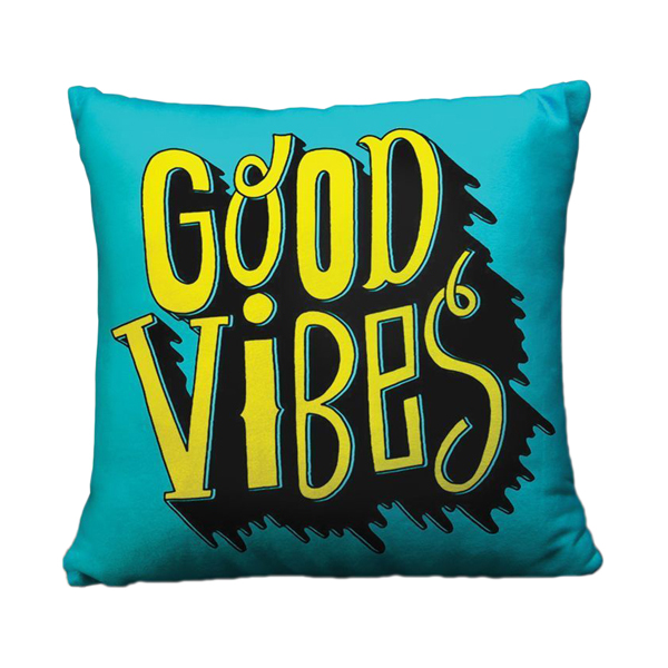 Gối vuông Good Vibes - GVTE168