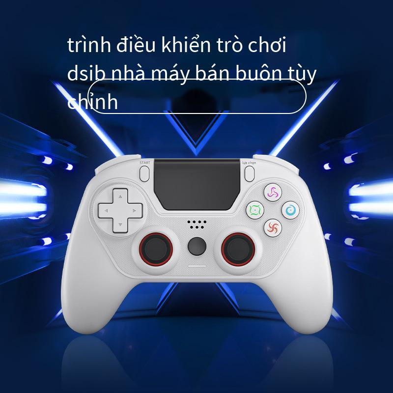 Vận Chuyển Nhanh PS4 Tay Cầm Chơi Game Bluetooth Động Cơ Kép Rung Bàn Di Chuột Với ​​Thanh Ánh Sáng Có Thể Lập Trình Trò Chơi Máy Tính PS4 Bộ Điều Khiển Không Dây