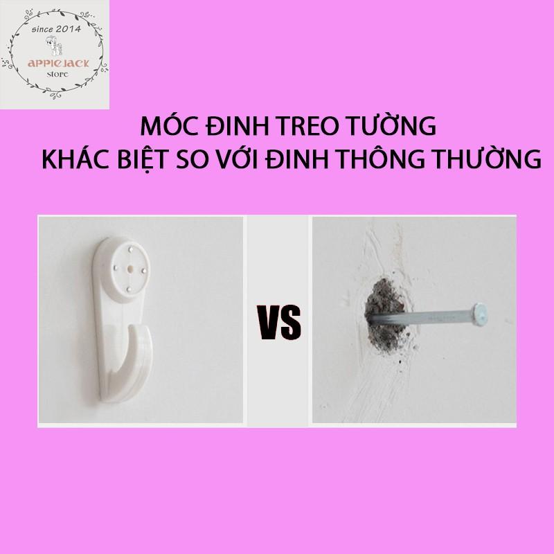 Móc đinh treo tranh đóng vào tường không cần khoan