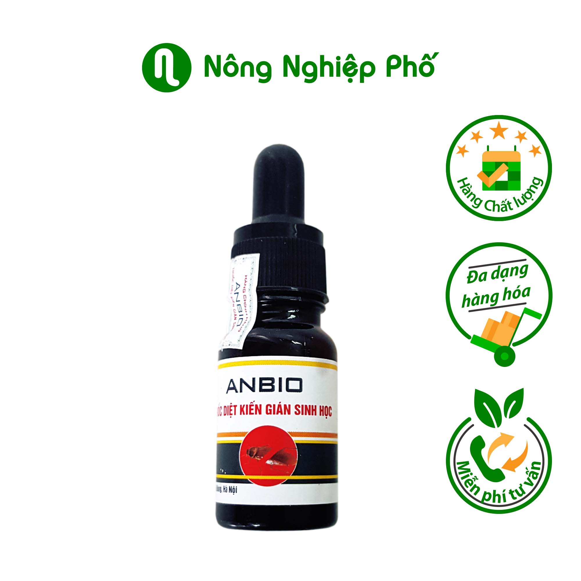 Chế phẩm diệt kiến gián sinh học Anbio - lọ 10ml