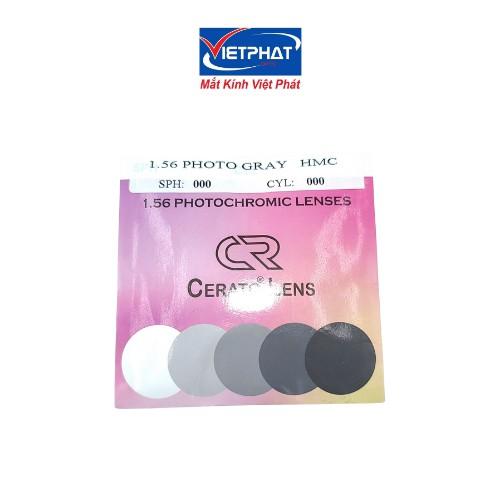 Tròng kính đổi màu CERATO 1.56HMC chính hãng Hàn Quốc